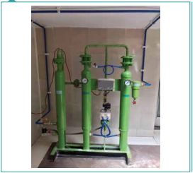 Heatless Compressed Air Dryer With Post and Pre Filters