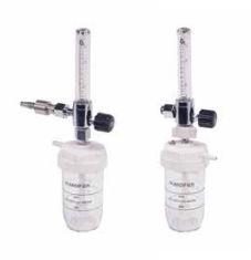 Oxygen Flow Meter With Humidifier Bottle, for Hospital, Laboratory, Size : Multisizes
