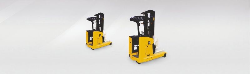 Reach Truck Stand-On, Features : Small turn radius control, Enhanced safety features