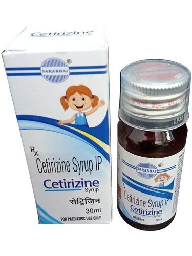 Cetirizine Syrup, Packaging Size : 30ml
