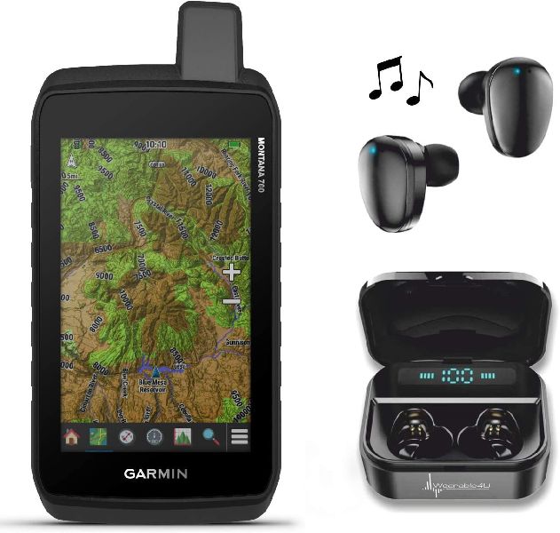 Garmin Montana 700 Rugged GPS Touchscreen Navigator with Wearable4U