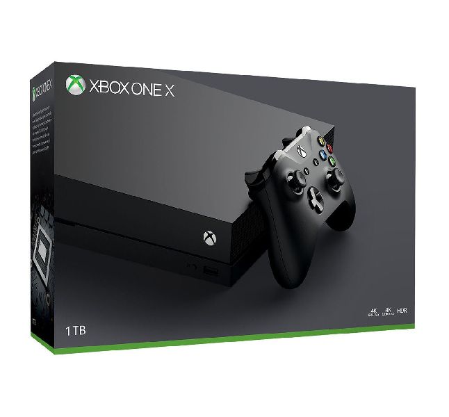 Microsoft Xbox One X Console - 1TB w/ Accessories - Black