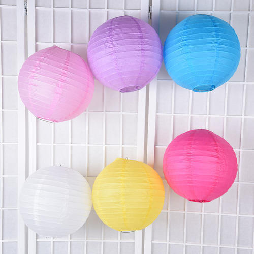 Paper Cloth Ball Decorative Lantern