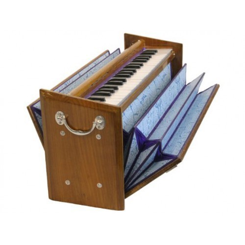 Wooden Harmonium, Color : Brown