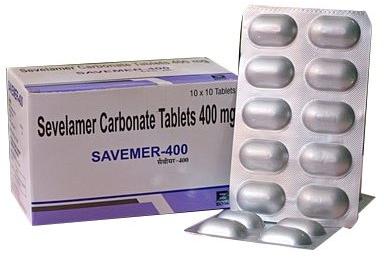Savemer-400 Sevelamer Carbonate Tablet