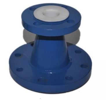 Flowtech Polished PTFE Lined Reducer, for Industrial Use, Shape : Round