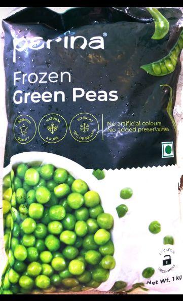 Perina Organic Frozen Green Peas, Packaging Size : 1kg