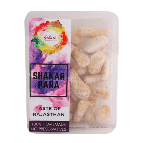 Sikori Wheat shakarpara, Packaging Type : Box