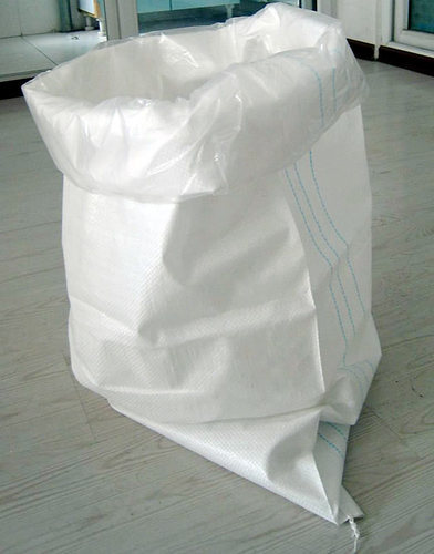 PP Woven Coated Bag, for Packaging, Pattern : Plain