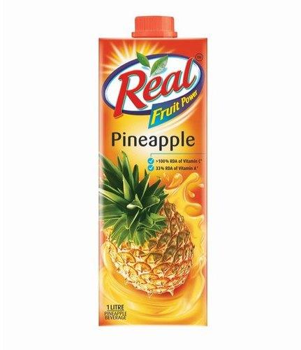 Real Pineapple Fruit Juice, Packaging Type : Box
