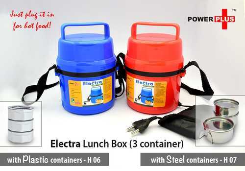 Power Plus Stainless Steel Electra Lunch Box