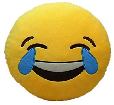 EF Laughing Tears Pillow Cushion, Size : 35 cm