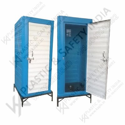 PVC FRP STEEL Modular Economical Worker Toilets, Size : 3 X 3.5 X 7ft,  