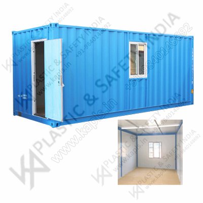 Steel Portable Log Cabin, Size : Max 20 Feet,  