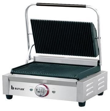 Electric Contact Grill, Color : Silver