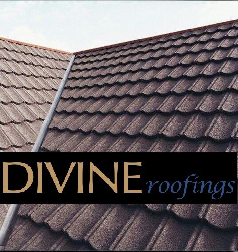 Stone Coated Metal Roofing Tiles, Color : Brown