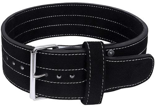 Leather Power Lifting Belt, Color : Black