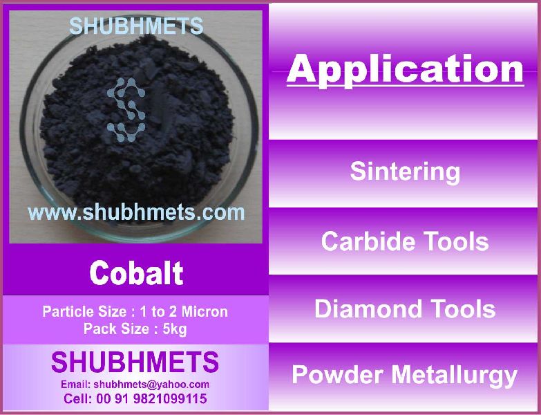 Cobalt Metal Powder, Color : Grey