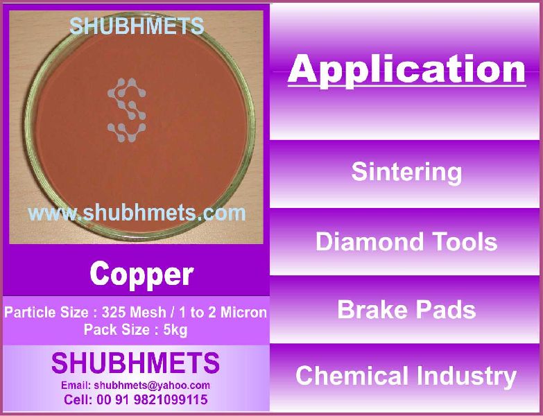 Electrolytic Copper Powder - Copper Metal Powder Manufacturer from Jaipur