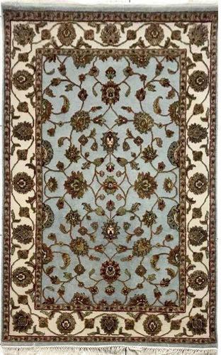 Silk & Cotton Hand Knotted Carpet