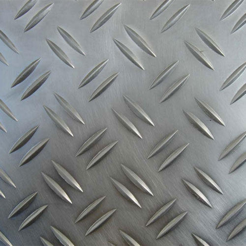 Stainless Steel Chequered Plate, Size : 4 x 8 inch, 5 x 10 inch