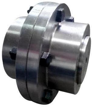Polished Metal Gear Coupling, for Perfect Shape, High Strength, Color : Metallic Grey
