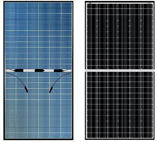 Mono Perc Bifacial Solar Panel, for Industrial