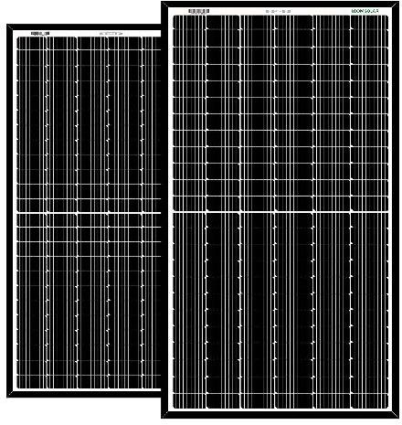 Mono Perc Half Cut Solar Panel, for Industrial