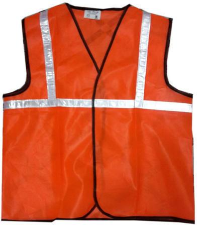 Udyogi Plain Sleeveless Reflective Jacket, Size : M, XL