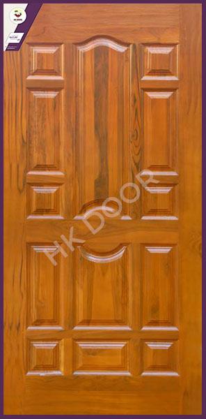 Carved African Teak Wood Door