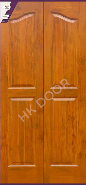 Rectangular African Teak Wood Door