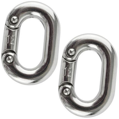 Stainless Steel Chain Connecting Link, Color : Silver