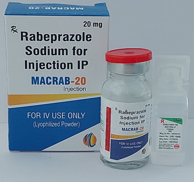 RABEPRAZOLE SODIUM 20MG INJ, for Industrial, Purity : 99%