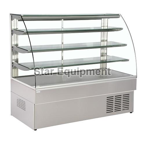 Electric 10-50kg Bend Glass Display Counter, Certification : CE Certified, ISO 9001:2008