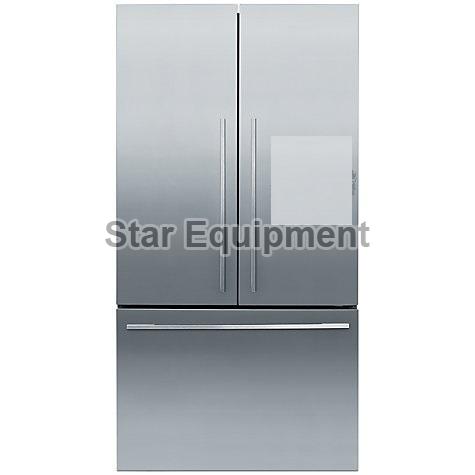 Polished Metal Three Door Refrigerator, Feature : Attractive Design, Excellent Strength, Fine Finishing