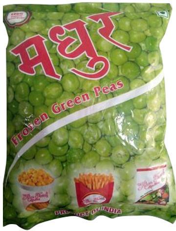 Madhur frozen peas, Packaging Type : Plastic Bag or Polythene