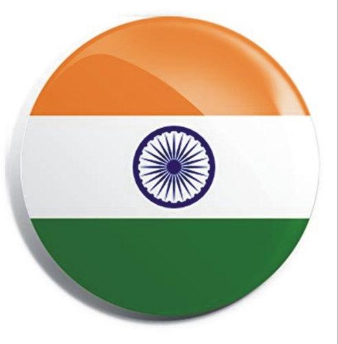 Plastic Printed Flag Badge, Shape : Round, Rectangle, Square