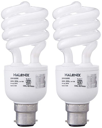 Spiral Halonix CFL Light Bulb, Voltage : 240 V