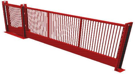 Automatic Mild Steel Sliding Gate, for Commercial, Feature : Anti Corrosive, Durable