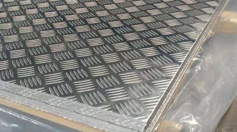 Aluminium 1100 Chequered Plates, Width : 100-2600mm