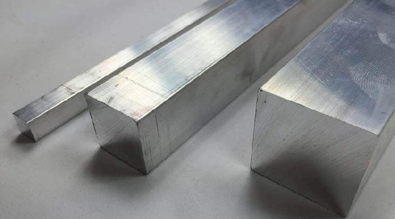 Aluminium 5754 Square Bars, Length : 1000-6000mm