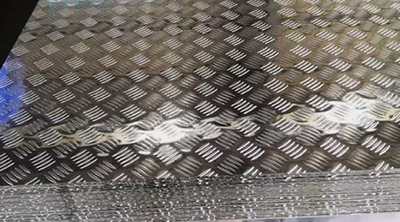 Aluminium 7075 Chequered Plates, Width : 100-2600mm