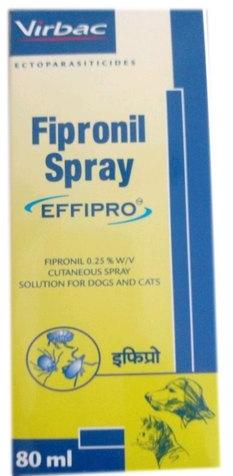 Virbac Effipro Fipronil Pet Spray, Form : Oral Suspansion