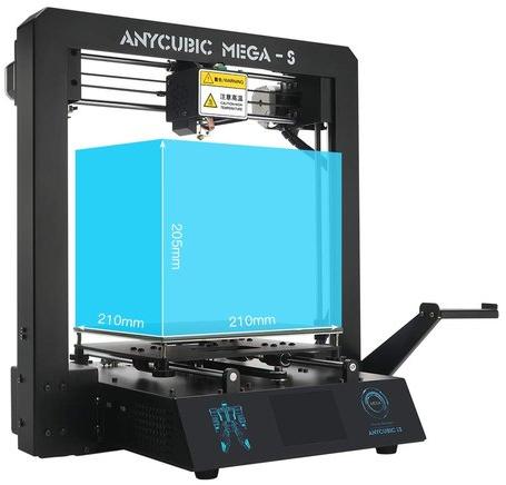 Anycubic Mega-5 3D Printer, Color : Black