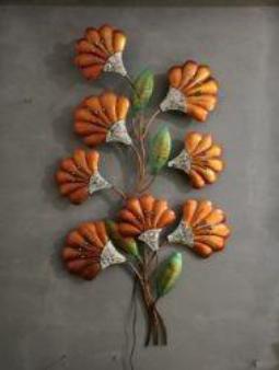 Mughal Leaf Tree Wall Hanging, for Decoration, Gifting, Packaging Type : Thermocol Box