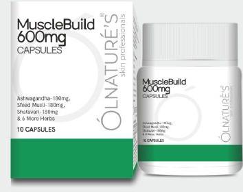 Olnature's Muscle Build 600mg Capsules