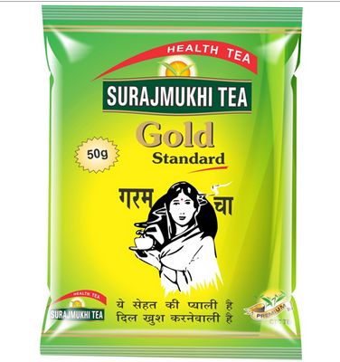 50 gm Surajmukhi Packet Tea, Grade : BP