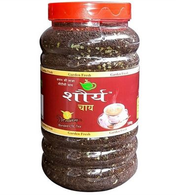 500 gm Shourya Jar Tea, for Home