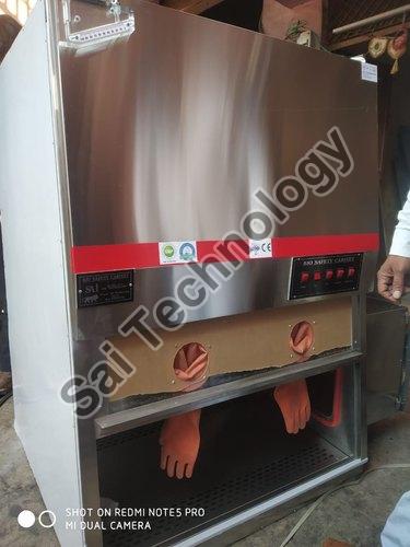 Stainless Steel Class III Biosafety Cabinet