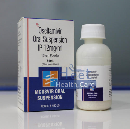 Mcosvir Oseltamivir Oral Suspension, Packaging Size : 1 bottle per box